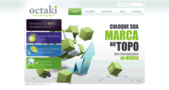Desktop Screenshot of octaki.com.br